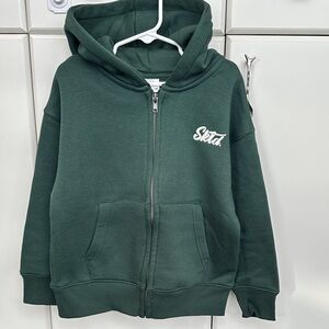 Zara boys zip up hoodie